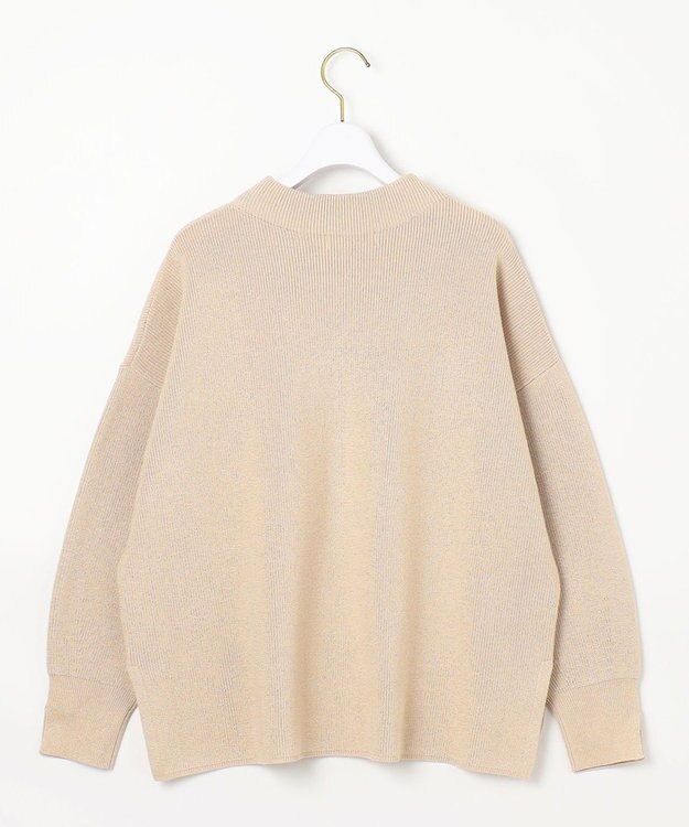 ANY SIS 【洗える】ウキウキ ニット シャンパン