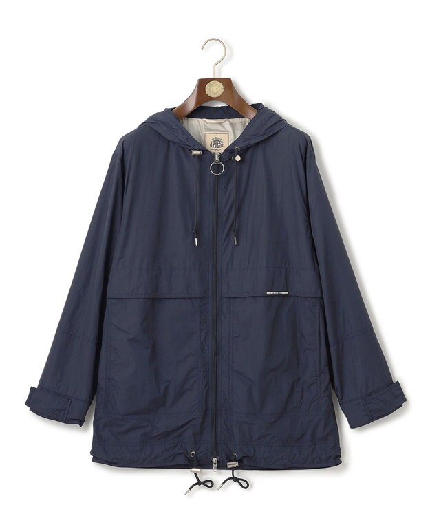 J.PRESS MEN 【撥水 / 機能性抜群 / パッカブル仕様】ナイロンタフタ ウェザーパーカー ネイビー系