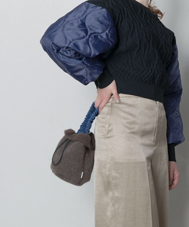 こうの早苗 ギャザーバッグ こうの早苗 ギャザーバッグ 2wayギャザーショルダーバッグ