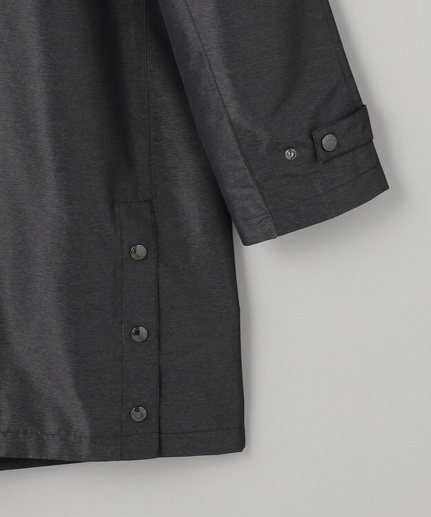 GOTAIRIKU 【シーンレスに対応】ブライトシャンブレーミリタリーパーカ コート ブラック系8