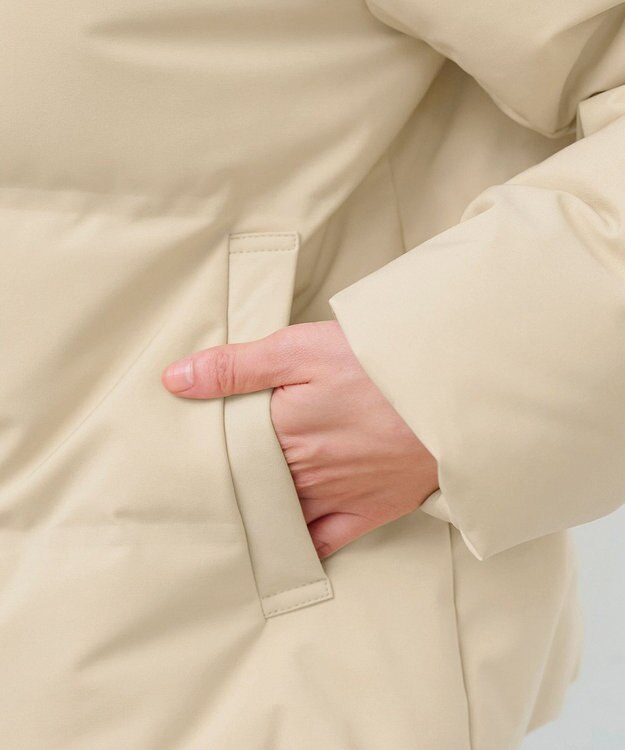 Tiaclasse 【安田美沙子さん着用・新色追加】シームレスダウンコート ベージュ