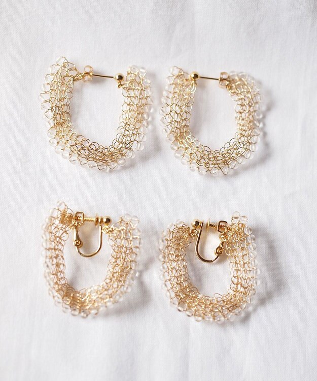 CASUMINO sweet pie QZ ピアス gold