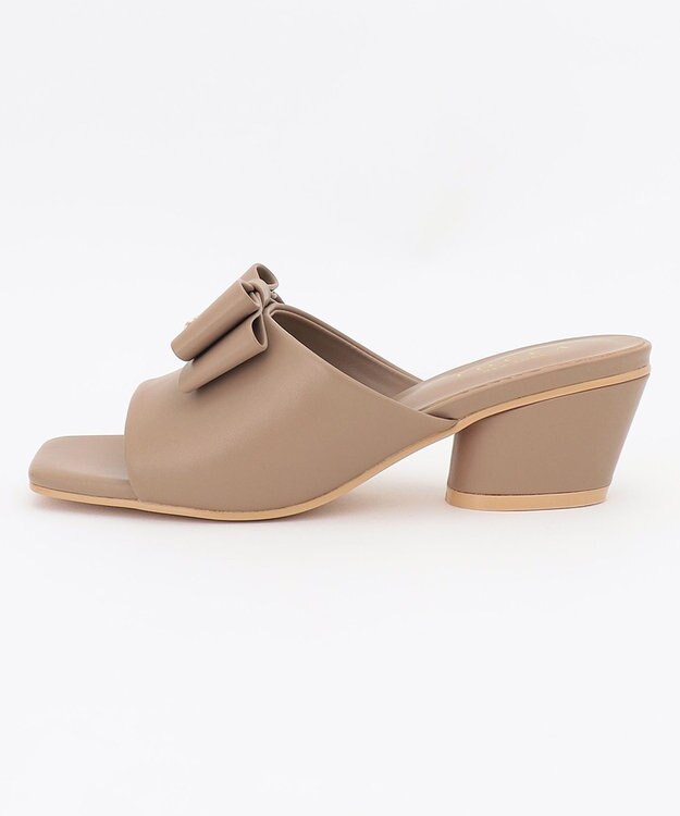 TOCCA NOBLE RIBBON MULE SANDALS サンダル ベージュ系