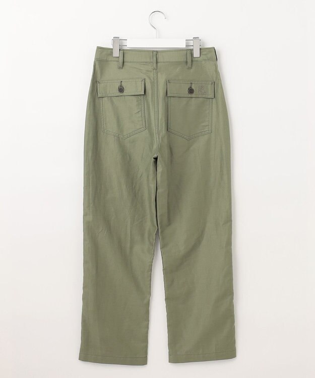 自由区 【XSサイズ~/洗える】GUNG HO（ガンホー） ベイカーパンツ カーキ系