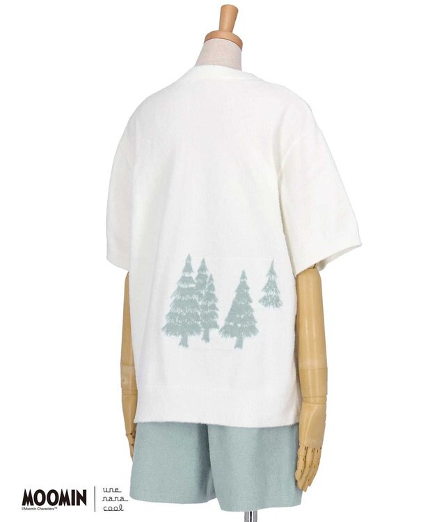 une nana cool 【ムーミン】なめらかふわふわプルオーバー&ハーフパンツセット BE