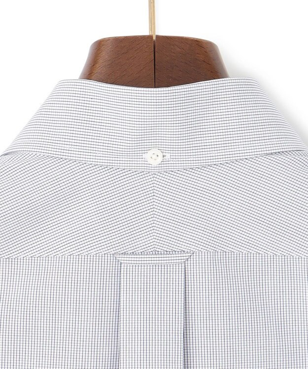 J.PRESS MEN 【WEB・一部店舗限定】マイクロチェックシャツ/B.D. ネイビー系3