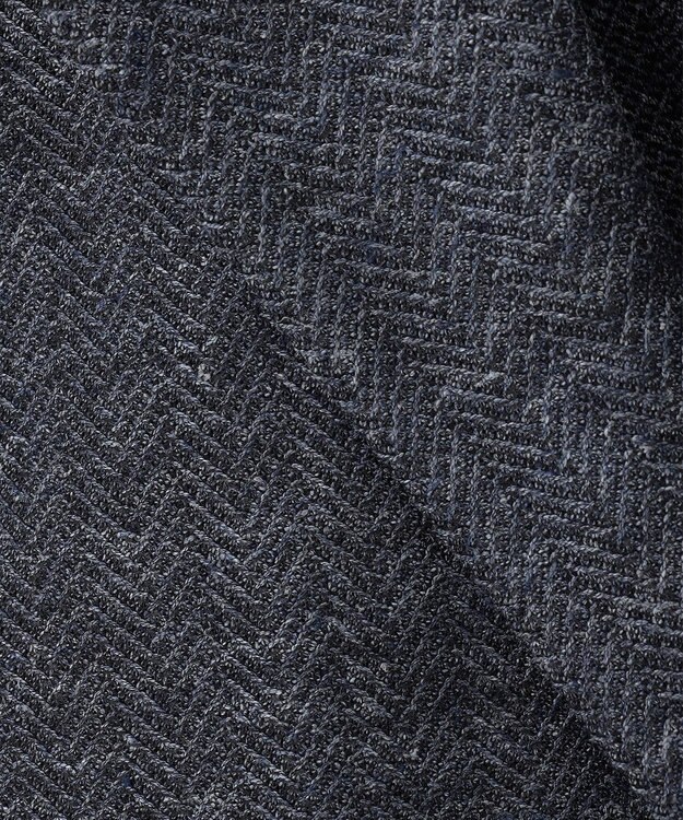 GOTAIRIKU 【宮田毛織】リネンジャージー カーディガンジャケット ネイビー系8