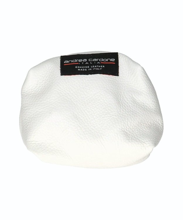 INTER-CHAUSSURES 【ANDREA CARDONE】レザーバケットバッグ ホワイト