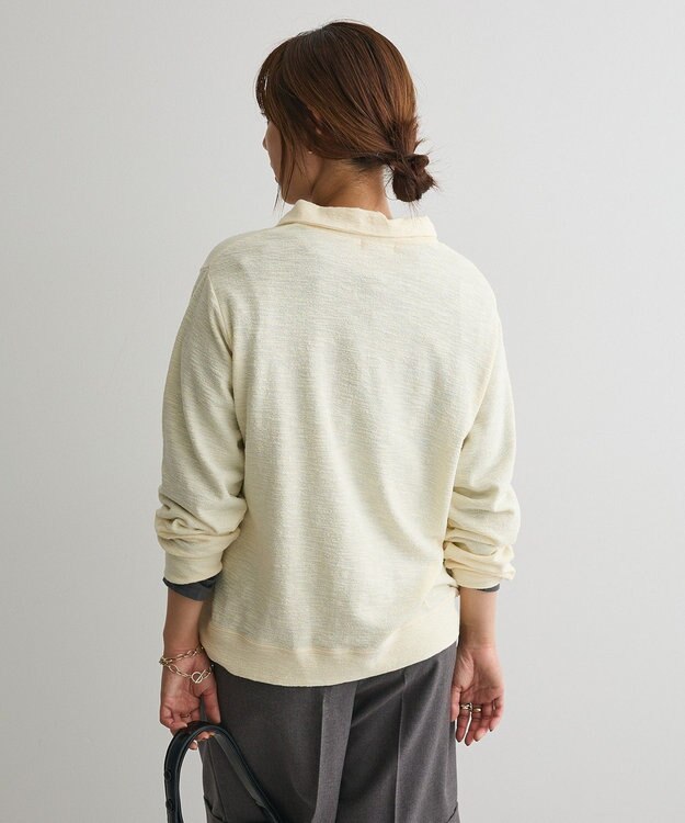 CRAFT STANDARD BOUTIQUE スタンドネックデザインプルオーバー Light Yellow