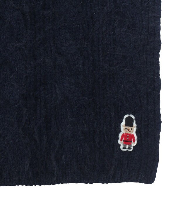 マッキントッシュ バッキンガムベア ワッペン付 マフラー / MOONBAT