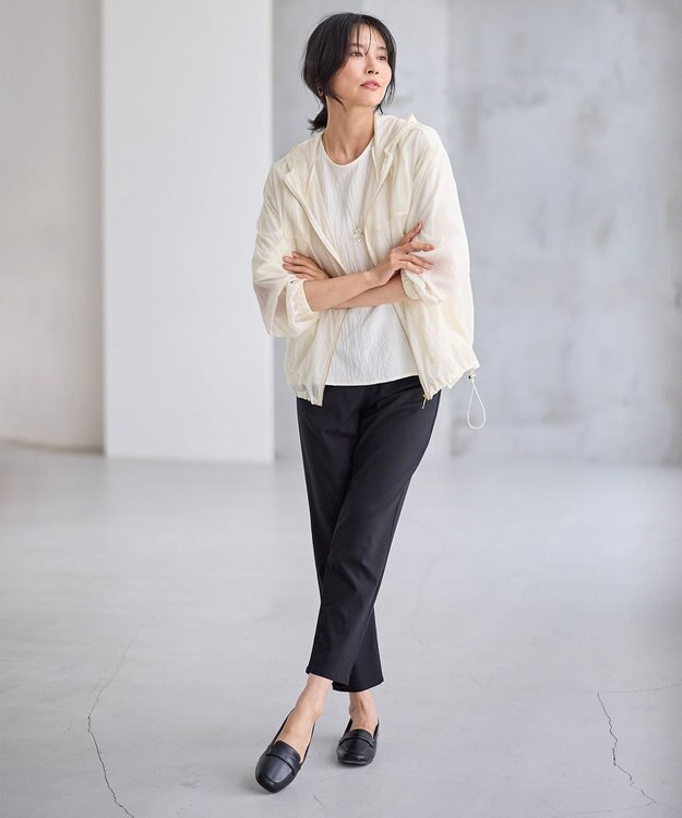 ANY 【大好評につき新色登場！/ストレッチ】大人の7daysデイリーパンツ ブラック