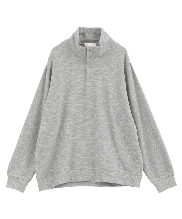 CRAFT STANDARD BOUTIQUE スタンドネックデザインプルオーバー Gray