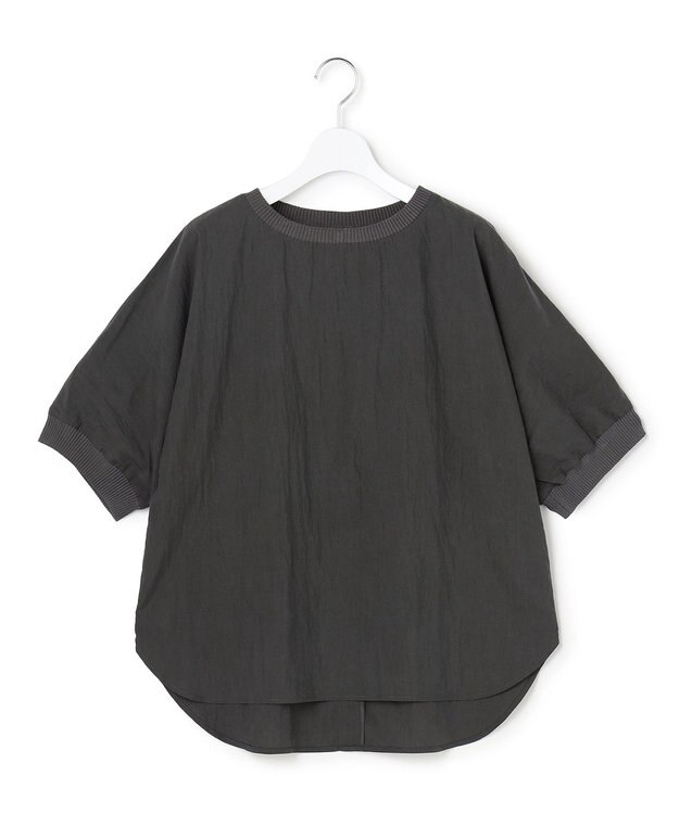 J.PRESS YORK STREET 【WOMEN】リヨセルコットン ドルマンブラウス グレー系