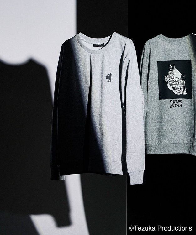 JOSEPH HOMME ブラック・ジャック×JOSEPH HOMME　BACK PRINT LONG SWEAT ライトグレー系