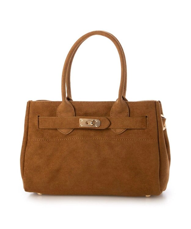 UNBILLION カカトゥ kakatoo / スエード調2wayスクエアバッグ キャメル