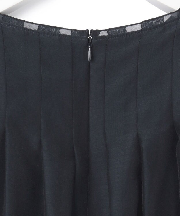 23区 【APPLAUDIR】グロッシーオーガンザ ドレス ネイビー系