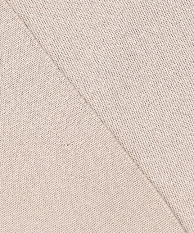 23区 【洗える】コットンポリエステル 半袖 ニット ベージュ系