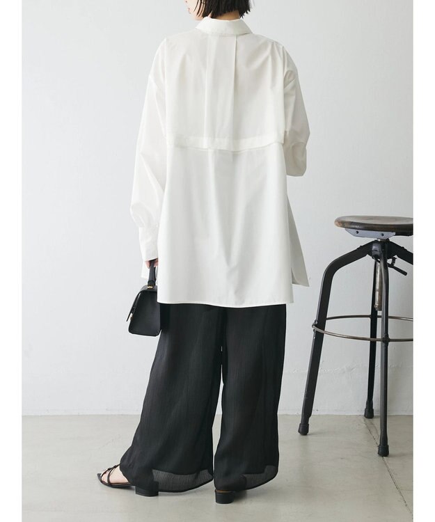 Green Parks AnriettMusee ２ＷＡＹオーバーサイズシャツ Off White