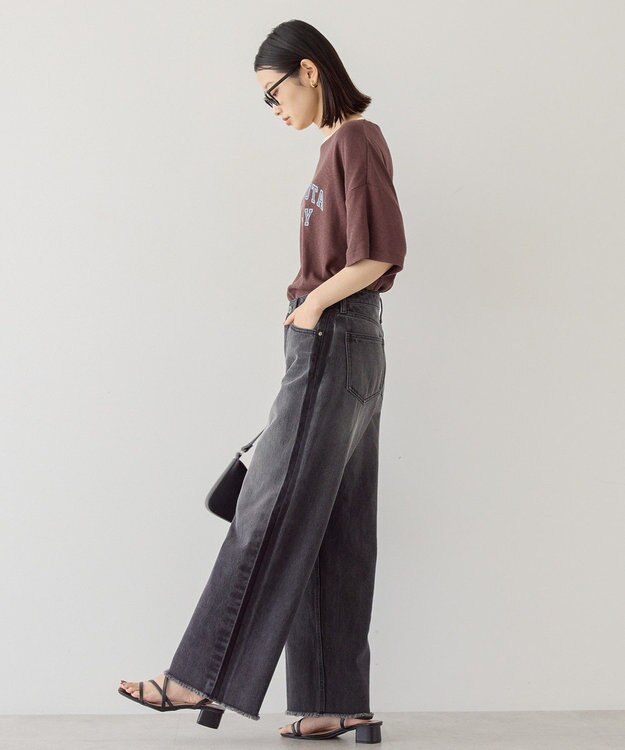 AMERICAN HOLIC サイドラインデニム Gray