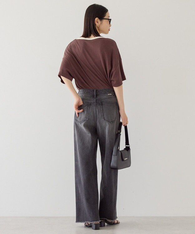 AMERICAN HOLIC サイドラインデニム Gray