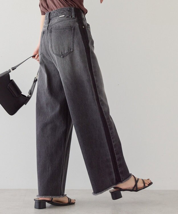 AMERICAN HOLIC サイドラインデニム Gray