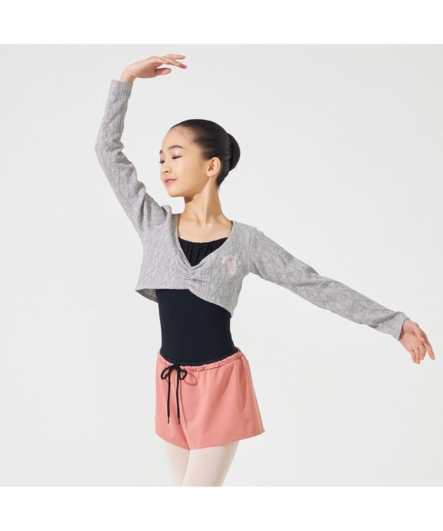 Chacott トップ グレー