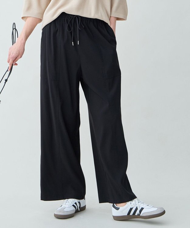 ANY L 7daysデイリーリラックスパンツ ブラック