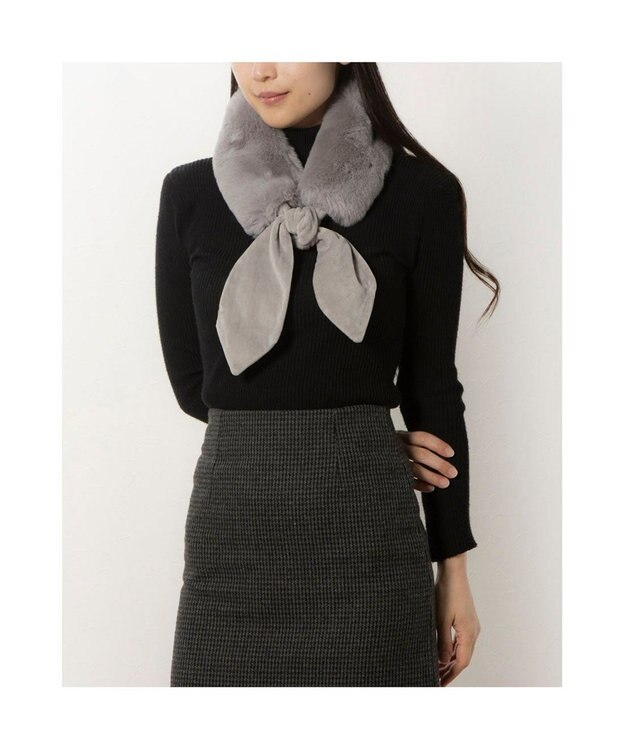 UNBILLION カシュネ cache nez / フェイクファーティペット GY