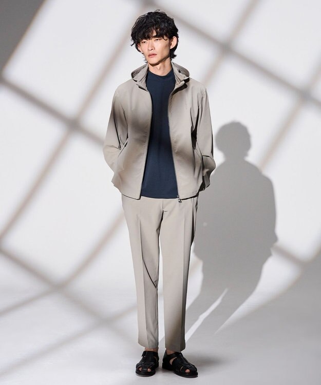 JOSEPH HOMME 【WEB限定】【新素材 / 新型】サマーヴェールストレッチ　ドロスト付テーパードパンツ / REGENT ベージュ系
