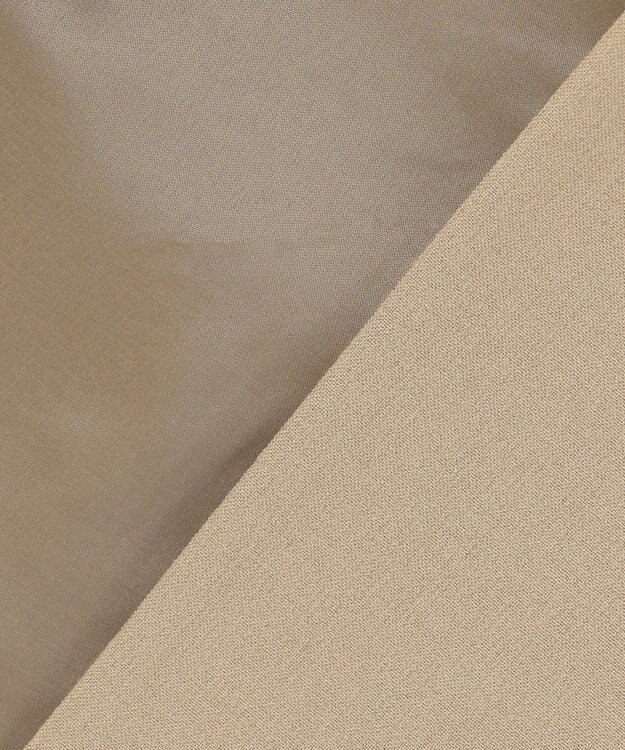 UNFILO ウールライク ダブルブレスト ジャケット ベージュ