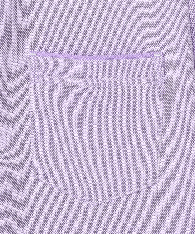 JOSEPH ABBOUD 【愛されて20年！オーガニックコットン使用】ダディ ポロシャツ ライラック系