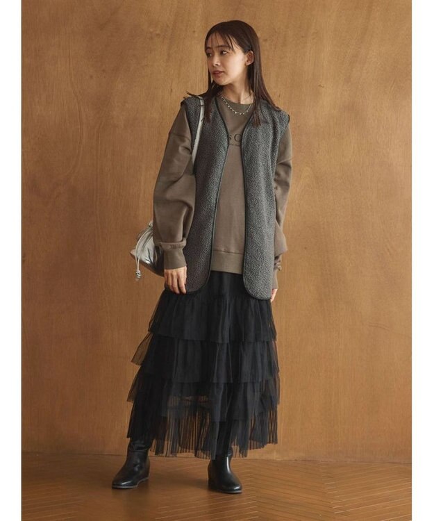 BP パイピングライトボアベスト / Green Parks | ファッション通販