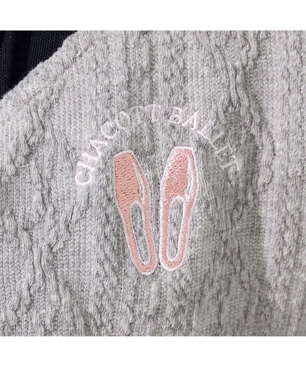 Chacott トップ グレー