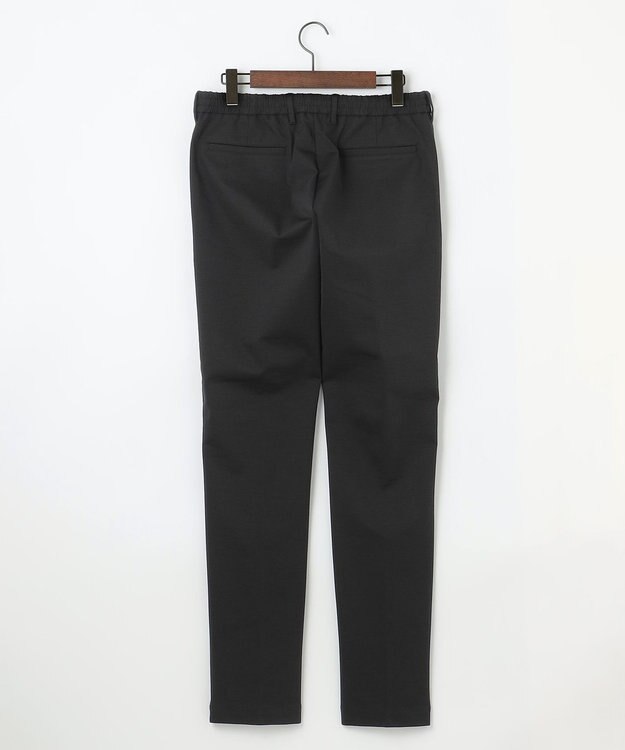 JOSEPH ABBOUD 【2WAYストレッチ/洗える/JAPANファブリック/きれいめ】ストレッチ コンパクトジャージー パンツ ブラック系