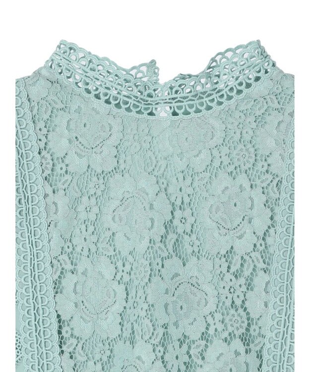 Green Parks ・ＥＬＥＮＣＡＲＥ　ＤＵＥ　イロイロレースブラウス Green