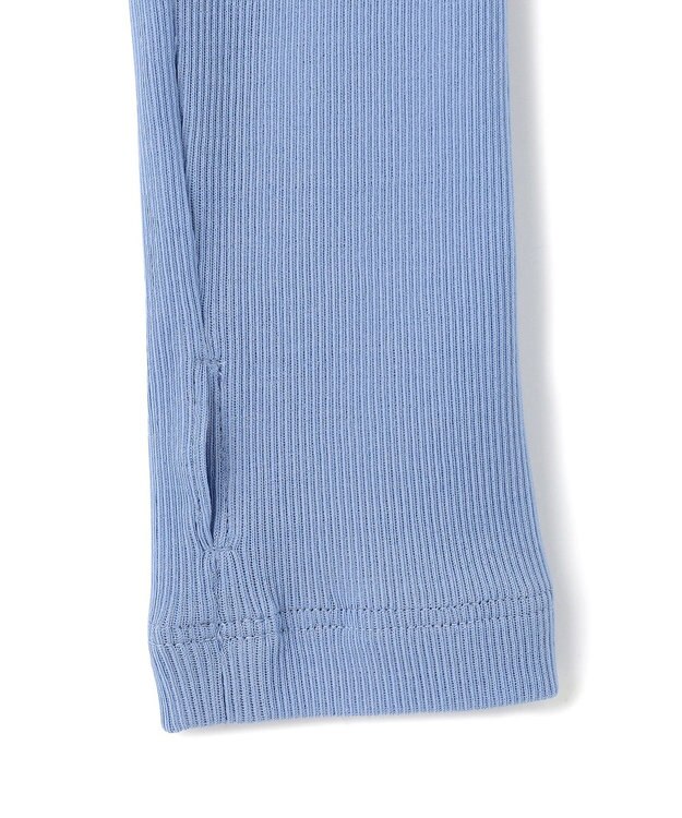 BEIGE， 【洗える・BAILA 10月号掲載】MARINO / 2WAYリブコンパクトカーディガン Sky