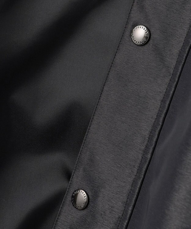 GOTAIRIKU 【シーンレスに対応】ブライトシャンブレーミリタリーパーカ コート ブラック系8