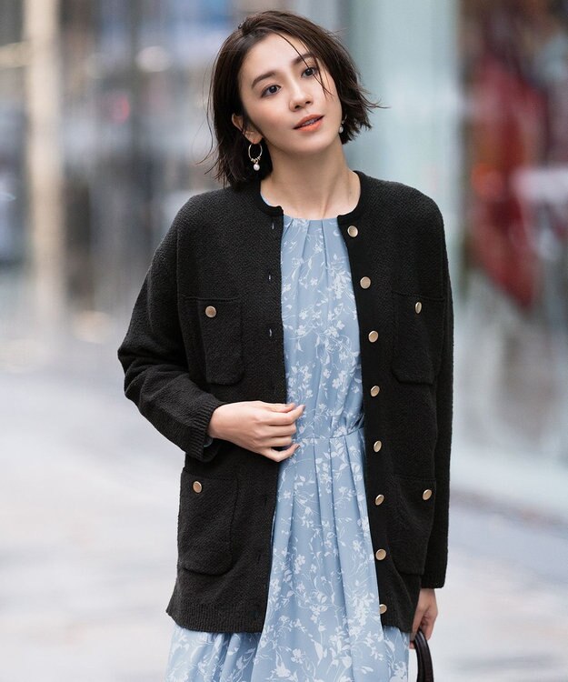 自由区 【VELATTI】パールフープピアス ゴールド系