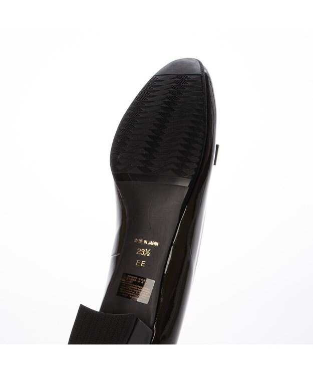 Riz raffinee 【レイン対応】リボンローファー ダークグレーエナメル