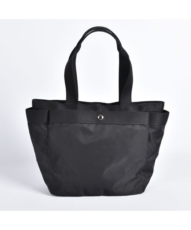 Y'SACCS 【PEANUTSコラボ】SNOOPY ダブルテープトート Mサイズ ブラック