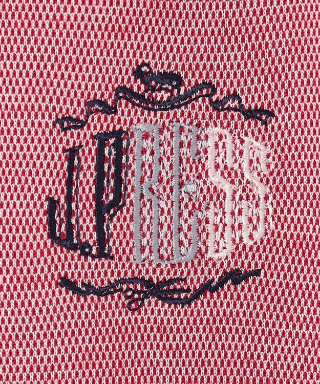 J.PRESS KIDS 【140-170㎝】COOLMAX コンビボーダー リブＴシャツ レッド系