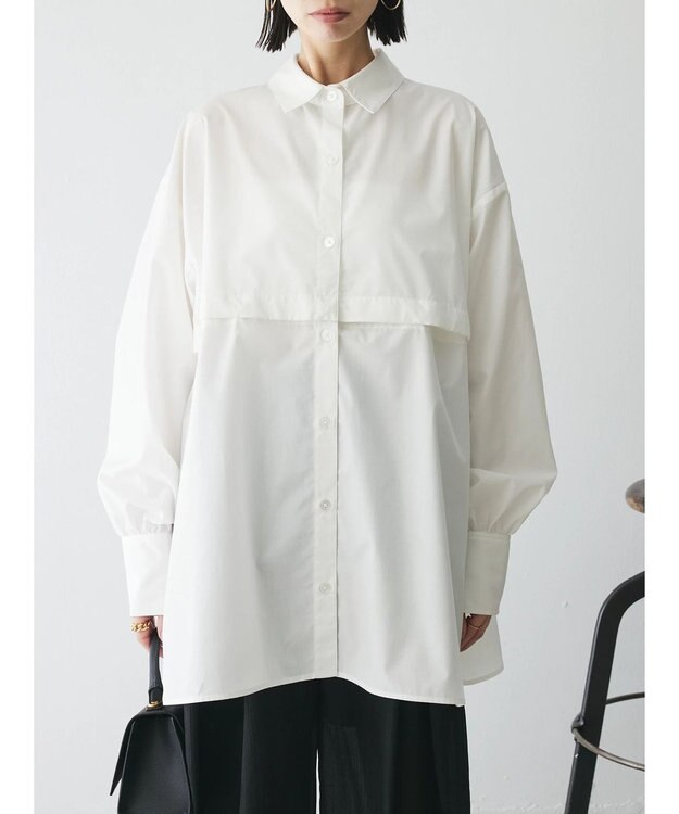Green Parks AnriettMusee ２ＷＡＹオーバーサイズシャツ Off White