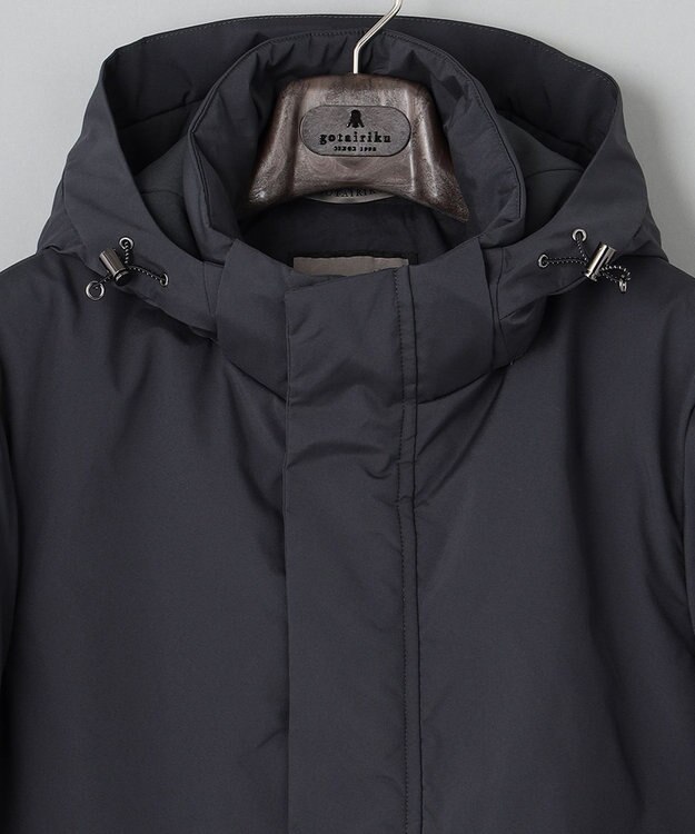 GOTAIRIKU 【37.5Tech】中綿フーデッドブルゾンコート グレー系