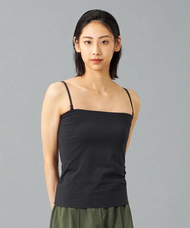Chacott 256210-6103-52 ZENベアトップキャミソール ブラック