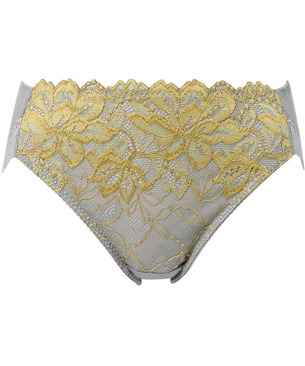 Wing ショーツ Wing Lesiage PB3010とペア オーガニックコットン混(身生地部) はきこみ丈ふつう PF3010 ウイング／ワコール オリーブ