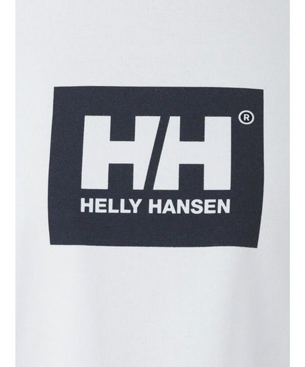 HELLY HANSEN 速乾ロングスリーブ HHロゴティー クリアホワイト
