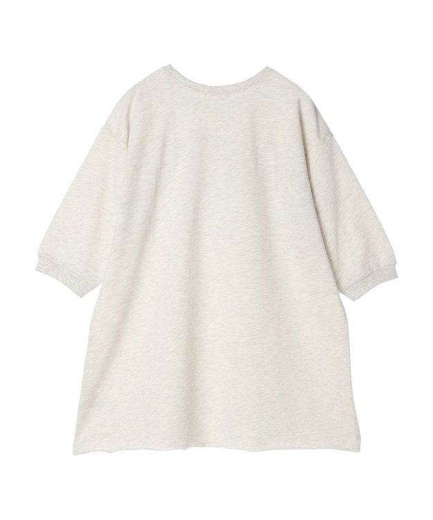 Green Parks ミニ裏毛ＢＩＧロゴチュニック Oatmeal