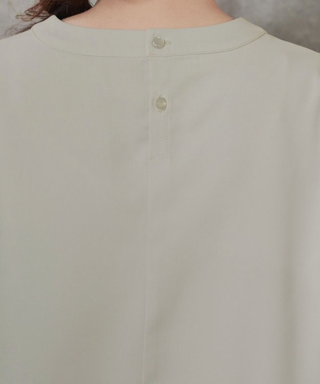 Tiaclasse L イレギュラーヘムブラウス ミント