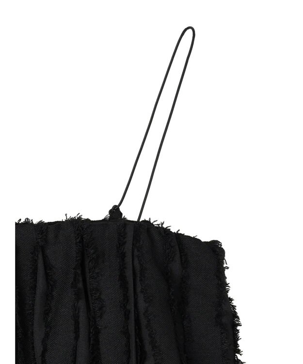 Green Parks ・ＡＮＤ　ＳＥＡＲＣＨフリンジストライプバルーンキャミ Black