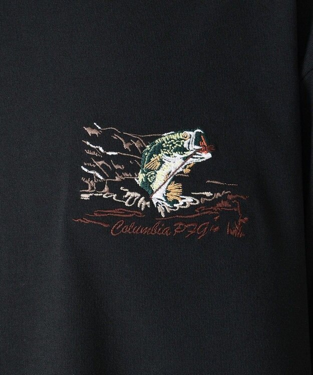 Columbia Columbia/ バーンノベルグラフィックロングスリーブTシャツ /コロンビア Black、 Bass